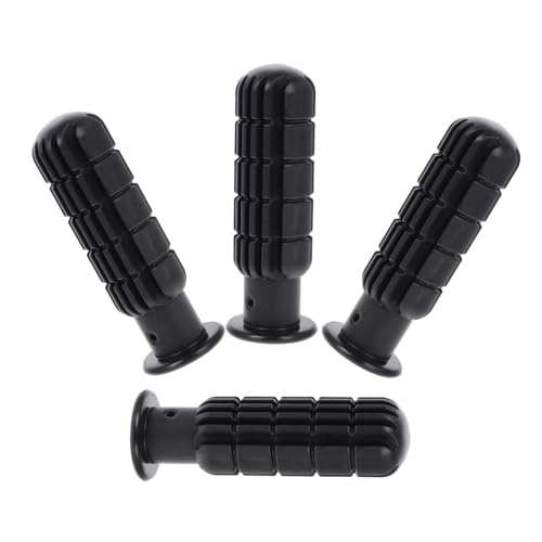 DECOMELODY 4 Stück Griff Für Kickertisch Griff Für Tischfußball Griffe Für Kickertische Finger Zubehör Kickertisch Erwachsenengröße Kickertischteile Kickertisch Stange Geburtstag PVC Black von DECOMELODY