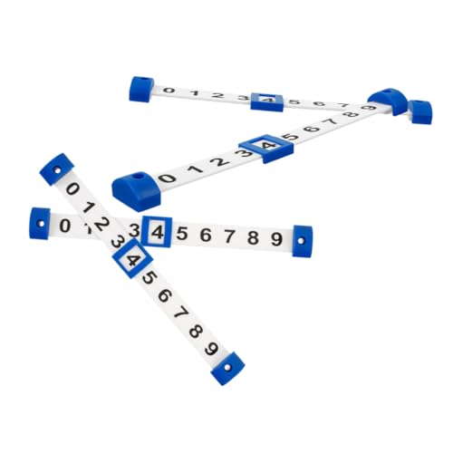 DECOMELODY 4 Stück Teiliges Tischfußball Zubehör Punktezähler mit Robustem Wetterfestem Kunststoff für Standard Fußballtische Sichtbarer Score Counter mit Leicht Gleitendem Mechanismus für DECOMELODY 4 Stück Teiliges Tischfußball Zubehör Punktezähler mit Robustem Wetterfestem Kunststoff für Standard Fußballtische Sichtbarer Score Counter mit Leicht Gleitendem Mechanismus für von DECOMELODY