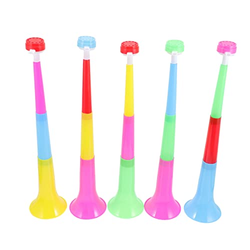 DECOMELODY 5 Stücke Einziehbare Hupe Kinderspielzeug Kindergeschenke Musikspielzeug Partygebläse Partydekorationen Partyzubehör Partyhörner Spielzeugtrompete Kunststoff DECOMELODY 5 Stücke Einziehbare Hupe Kinderspielzeug Kindergeschenke Musikspielzeug Partygebläse Partydekorationen Partyzubehör Partyhörner Spielzeugtrompete Kunststoff von DECOMELODY