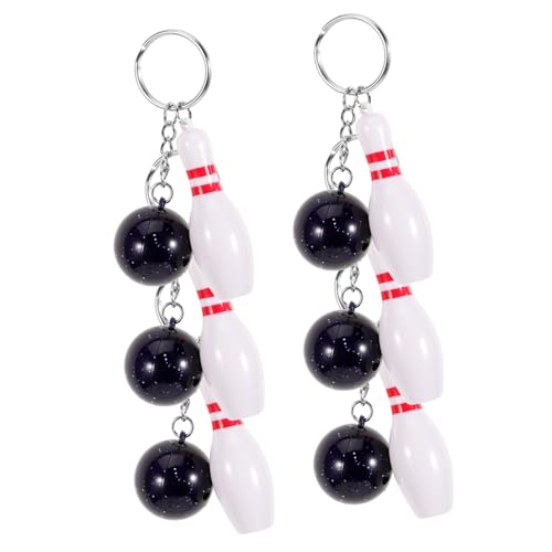 DECOMELODY 6 Stück Bowling Schlüsselanhänger Mini Anhänger Sport Party Mitgebsel Bunte Bowlingkugel Charm Dekorativer Schlüsselring für Auto Tasche Alltag DECOMELODY 6 Stück Bowling Schlüsselanhänger Mini Anhänger Sport Party Mitgebsel Bunte Bowlingkugel Charm Dekorativer Schlüsselring für Auto Tasche Alltag von DECOMELODY