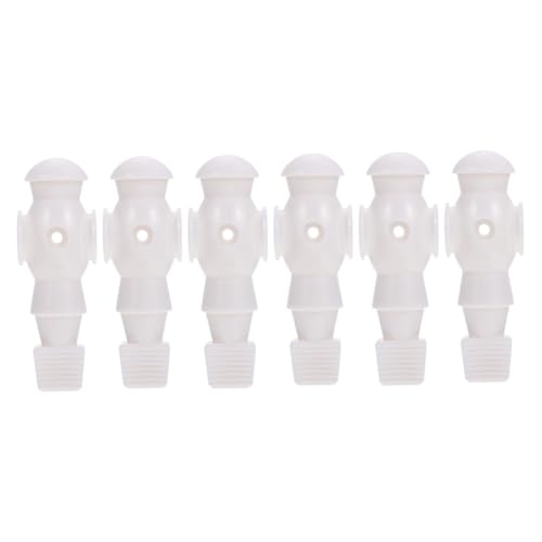 DECOMELODY 6 Stück Tischkicker Ersatzspieler aus Robustem Resin Weiße Tischfußball Figuren Langlebig und Geruchlos Standardgröße Einfach zu Montieren für Fußballmaschinen Zubehör DECOMELODY 6 Stück Tischkicker Ersatzspieler aus Robustem Resin Weiße Tischfußball Figuren Langlebig und Geruchlos Standardgröße Einfach zu Montieren für Fußballmaschinen Zubehör von DECOMELODY