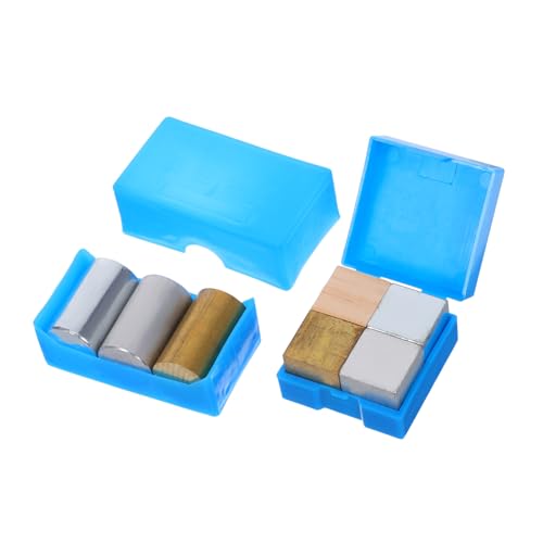 DECOMELODY 7 Stück Teiliges Dichtewürfel Set Kupfer Eisen Aluminium Metallwürfel und Zylinder für Physik Experimente Wissenschaftliche Lernhilfe für Schule Labor Stem Bildung DECOMELODY 7 Stück Teiliges Dichtewürfel Set Kupfer Eisen Aluminium Metallwürfel und Zylinder für Physik Experimente Wissenschaftliche Lernhilfe für Schule Labor Stem Bildung von DECOMELODY