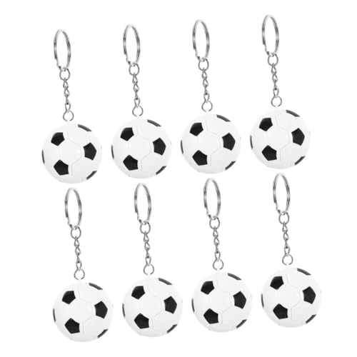 DECOMELODY 8 Stück Teiliges Fußball Schlüsselanhänger Sport Schlüsselringe aus Robustem Metall und Abs Leichte Taschenanhänger für Jungen Geburtstags Mitgebsel Karneval und Team Souvenir DECOMELODY 8 Stück Teiliges Fußball Schlüsselanhänger Sport Schlüsselringe aus Robustem Metall und Abs Leichte Taschenanhänger für Jungen Geburtstags Mitgebsel Karneval und Team Souvenir von DECOMELODY