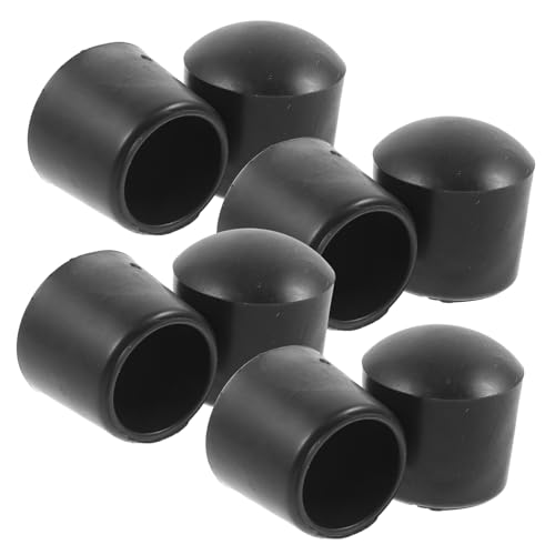 DECOMELODY 8 Stück Teiliges PVC Fußballtisch Stangenkappen Ersatzkappen für Kickertisch Zubehör Leichte Langlebige Endkappen Einfache Montage für Tischfußballgeräte von DECOMELODY
