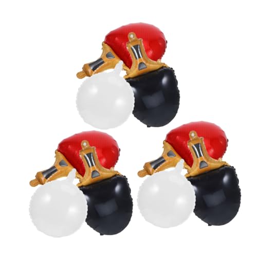 DECOMELODY 9 Stück Teiliges Tischtennis Ballon Folienballons mit Tischtennisball und Schlägerform Langlebig Leicht Aufzublasen Sportliche Partydekoration für Indoor und Outdoor Events DECOMELODY 9 Stück Teiliges Tischtennis Ballon Folienballons mit Tischtennisball und Schlägerform Langlebig Leicht Aufzublasen Sportliche Partydekoration für Indoor und Outdoor Events von DECOMELODY