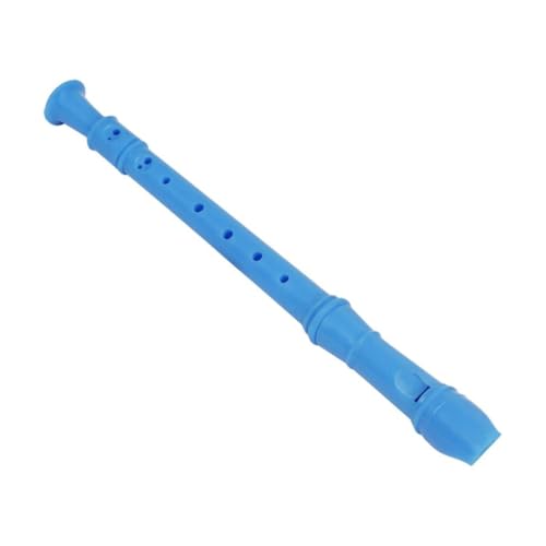 DECOMELODY Abs Blockflöte Flöte Musikinstrument Anfänger Flöte für Junge Mädchen Ab Jahren um Handkoordination zu Fördern Präzise Töne Blau von DECOMELODY
