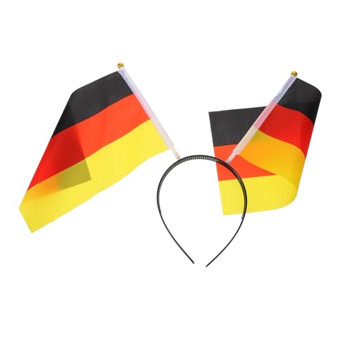 DECOMELODY Deutschland Flaggen Stirnband Bequemes Frühlingsstirnband für Fußballpartys Verstellbar für Kopf Symbol für Nationalstolz Fanaccessoire DECOMELODY Deutschland Flaggen Stirnband Bequemes Frühlingsstirnband für Fußballpartys Verstellbar für Kopf Symbol für Nationalstolz Fanaccessoire von DECOMELODY