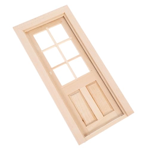 DECOMELODY Dollhouse Mini -tür Unbemaltem Realistischer Tür Miniaturmöbel Ornament Vorbereitete Spieltür Für DIY Doll House Möbeldekoration DECOMELODY Dollhouse Mini -tür Unbemaltem Realistischer Tür Miniaturmöbel Ornament Vorbereitete Spieltür Für DIY Doll House Möbeldekoration von DECOMELODY