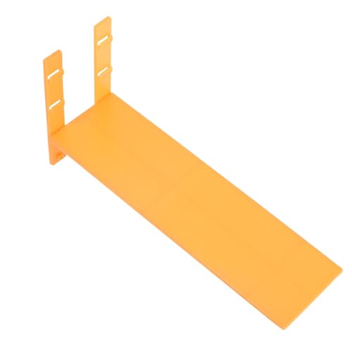 DECOMELODY Experimentierausrüstung Schiefe Ebene Für Die Bildung Pädagogische Schiefe Ebene Physik Schulbedarf Schulphysik Experiment Physik Bildung Schiefe Ebene Orange Kunststoff von DECOMELODY