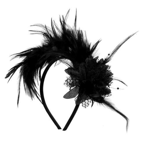 DECOMELODY Femininer Haarreif mit Federn für Damen Cosplay Haarband für Partys Hochzeiten und Festivals Vielseitiges Kopfstück für Jahre Stil und Besondere Anlässe DECOMELODY Femininer Haarreif mit Federn für Damen Cosplay Haarband für Partys Hochzeiten und Festivals Vielseitiges Kopfstück für Jahre Stil und Besondere Anlässe von DECOMELODY