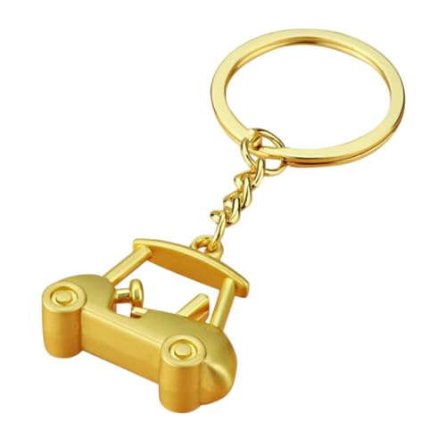 DECOMELODY Golfplatz Cart Keychain Creative Keyring Unisex Anhänger Schlüsselhalter Für Golfwagen Keys Golf -enthusiasten Tasche Charme von DECOMELODY
