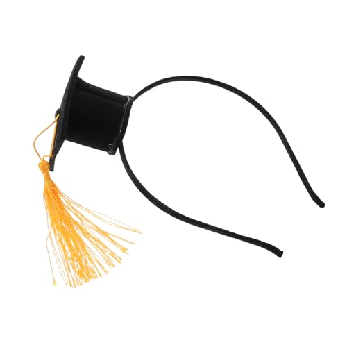 DECOMELODY Graduation Season Doktorhut Stirnband aus Stabilem Vliesstoff mit Elegantem Goldfarbenem Quasten Design Vielseitig für Abschlussfeiern Themenpartys und Cosplay Einfache Handhabung DECOMELODY Graduation Season Doktorhut Stirnband aus Stabilem Vliesstoff mit Elegantem Goldfarbenem Quasten Design Vielseitig für Abschlussfeiern Themenpartys und Cosplay Einfache Handhabung von DECOMELODY