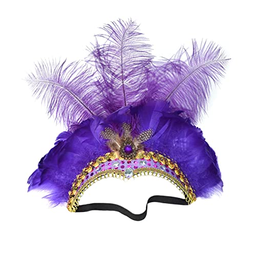 DECOMELODY Haarreif für Karneval und Party Modischer Kopfschmuck für Damen und Teens Einstellbares Stirnband für Bühnenauftritte und Festliche Anlässe DECOMELODY Haarreif für Karneval und Party Modischer Kopfschmuck für Damen und Teens Einstellbares Stirnband für Bühnenauftritte und Festliche Anlässe von DECOMELODY