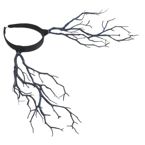 DECOMELODY Halloween Stirnband Damen Cosplay Haarschmuck Leichtes Geweih Kopfschmuck Party Requisit für Karneval und Fotosession von DECOMELODY