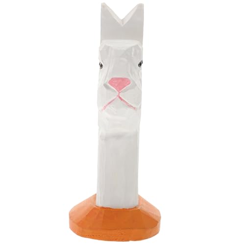 DECOMELODY Holzbrillenhalter Hase Handgefertigt aus Sicherem Holz mit Stabilem Sockel Niedliches Tier Ornament für Schreibtisch Wohnzimmer und Büro Praktische und Dekorative DECOMELODY Holzbrillenhalter Hase Handgefertigt aus Sicherem Holz mit Stabilem Sockel Niedliches Tier Ornament für Schreibtisch Wohnzimmer und Büro Praktische und Dekorative von DECOMELODY