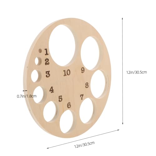 DECOMELODY Holzmodell Geburtsdilatationsrad für Hebammen Lehrmittel Langlebiges Realistisches Zervix Dilatationsboard zur Geburtsprozess Darstellung in Medizinischer Ausbildung DECOMELODY Holzmodell Geburtsdilatationsrad für Hebammen Lehrmittel Langlebiges Realistisches Zervix Dilatationsboard zur Geburtsprozess Darstellung in Medizinischer Ausbildung von DECOMELODY