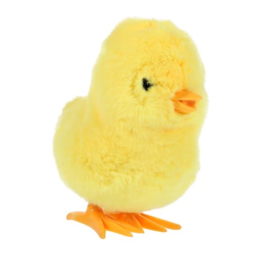 DECOMELODY Aufziehspielzeug Hüpfgelbes Huhn Lustiges Sprungspielzeug Für Pädagogisches Uhrwerk Für Babys Ideales Für Ostern Und Kinderpartys von DECOMELODY