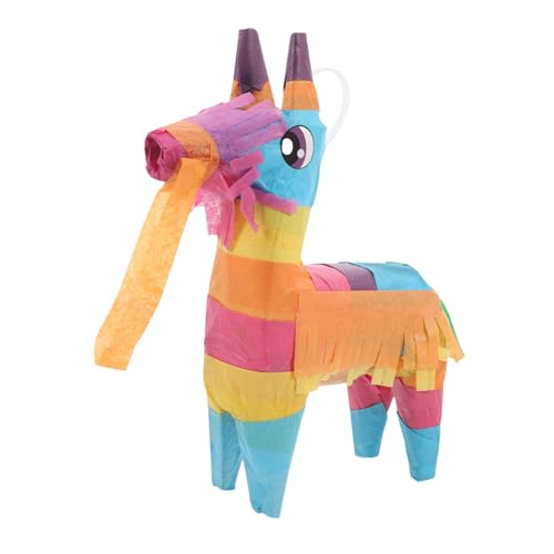 DECOMELODY Kindergeburtstag Pinata Pferdeform Einteilig Biologisch Partyfüllung Spaß für Familie DECOMELODY Kindergeburtstag Pinata Pferdeform Einteilig Biologisch Partyfüllung Spaß für Familie von DECOMELODY