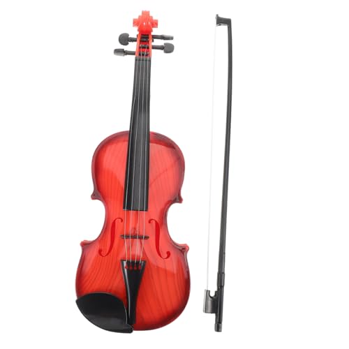 DECOMELODY Kindergeige mit Realistischen Saiten und Einstellbarer Spannung Spielbares Musikinstrument für Junge Anfänger Musikalischen Früherziehung und des Rhythmusgefühls von DECOMELODY