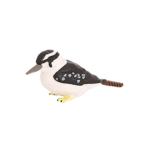DECOMELODY Kookaburra-Modell Tiermodell Vogelimitationsmodell Simulationsvogelschmuck Vogelmodell Desktop Schmücken Plastik von DECOMELODY