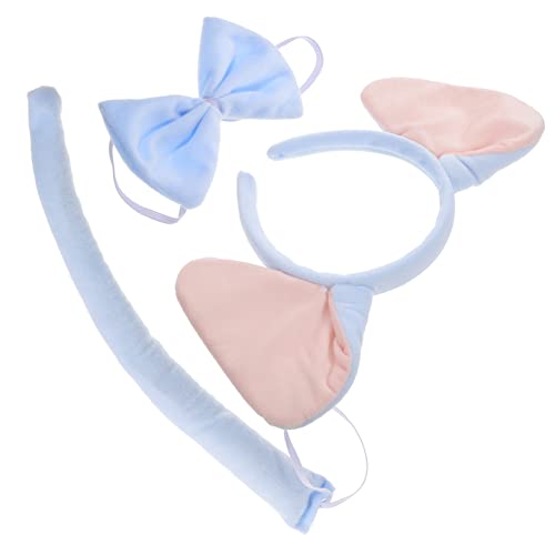 DECOMELODY Kostüm Set Teilig Ohr Stirnband Schleife Tier Accessoires aus Hautfreundlich Karneval Fasching Party Zubehör DECOMELODY Kostüm Set Teilig Ohr Stirnband Schleife Tier Accessoires aus Hautfreundlich Karneval Fasching Party Zubehör von DECOMELODY