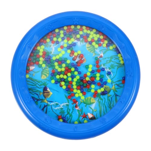 DECOMELODY Musikalische Ozeantrommel Percussion Trommel mit Meeresklang Bpa frei Robustes Lernspielzeug für Kleinkinder Ab Monaten Hand Augen koordination und Feinmotorik von DECOMELODY