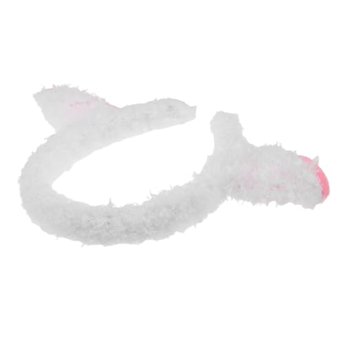 DECOMELODY Niedliches Lammohren Haarreif aus Weichem Plüsch Bequemes Kostüm Stirnband für Cosplay Tierpartys Halloween Weihnachten und Festliche Anlässe von DECOMELODY