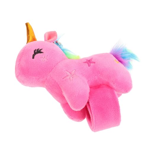 DECOMELODY Plüsch Einhorn Slap Armband aus Weiches Stofftier Armband Langlebig und Hautfreundlich Party Deko Zufällige Farbe DECOMELODY Plüsch Einhorn Slap Armband aus Weiches Stofftier Armband Langlebig und Hautfreundlich Party Deko Zufällige Farbe von DECOMELODY