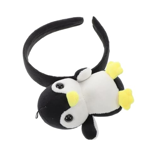 DECOMELODY Plüsch Pinguin Stirnband für Niedliches Tier Haarband Kopfbedeckung für Partys und Freizeit Accessoire für Karneval und Besondere Anlässe DECOMELODY Plüsch Pinguin Stirnband für Niedliches Tier Haarband Kopfbedeckung für Partys und Freizeit Accessoire für Karneval und Besondere Anlässe von DECOMELODY