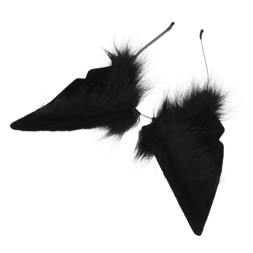 DECOMELODY Plüsch Stirnband Wolfsohren Kuscheliges Party Kostüm Accessoire Originelles Cosplay Haarreif Für Halloween Weihnachten Karneval DECOMELODY Plüsch Stirnband Wolfsohren Kuscheliges Party Kostüm Accessoire Originelles Cosplay Haarreif Für Halloween Weihnachten Karneval von DECOMELODY