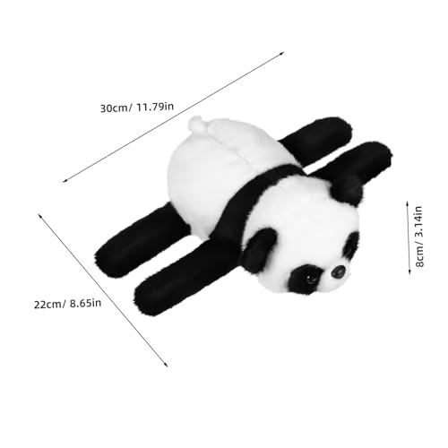 DECOMELODY Plüsch schnapparmband Panda Kuscheltier Armband Tierdesign Einfaches Anlegen Vielseitiges Partyzubehör Für Tierliebhaber von DECOMELODY