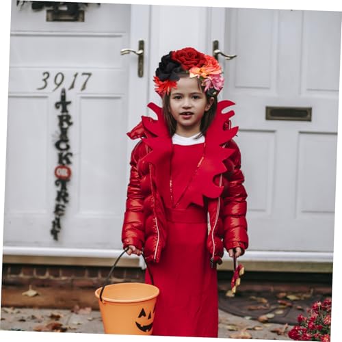 DECOMELODY Rosen Stirnband Damen Haarschmuck Halloween Party Blumenhaarreif Robust Komfortabel Modisch für Festival Cosplay Dekoration DECOMELODY Rosen Stirnband Damen Haarschmuck Halloween Party Blumenhaarreif Robust Komfortabel Modisch für Festival Cosplay Dekoration von DECOMELODY