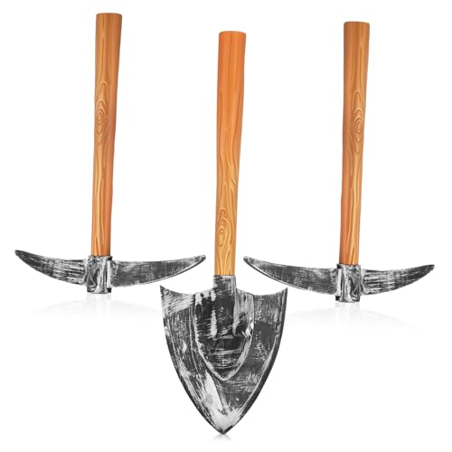 DECOMELODY Schaumstoff Spitzhacke und Schaufel Teilig Zwergenkostüm Requisiten für Halloween Karneval Bühne Party Cosplay Bauarbeiter Kostüm Zubehör Kompakt Leicht Vielseitig DECOMELODY Schaumstoff Spitzhacke und Schaufel Teilig Zwergenkostüm Requisiten für Halloween Karneval Bühne Party Cosplay Bauarbeiter Kostüm Zubehör Kompakt Leicht Vielseitig von DECOMELODY