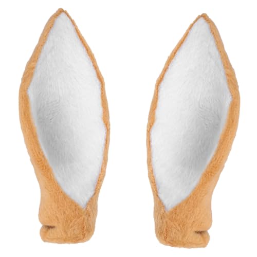 DECOMELODY Simulierte Hirschohren Haarreif DIY Kopfputz Karneval Festival Kostüm Zubehör Damen Herren DECOMELODY Simulierte Hirschohren Haarreif DIY Kopfputz Karneval Festival Kostüm Zubehör Damen Herren von DECOMELODY