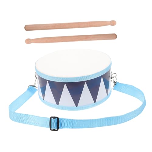 DECOMELODY Snare Drum mit Trommelstöcken und Tragriemen Pädagogisches Schlaginstrument für Kleinkinder Fördert Koordination und Musikalische Entwicklung von DECOMELODY