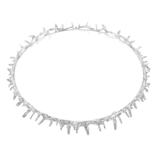 DECOMELODY Vintage Dornenkrone aus Metall für Damen und Herren Einzigartiges Party Haaraccessoire Mittelalterliches Stirnband Elfenhaftes Design für Geburtstagsfeiern und Kostüme von DECOMELODY