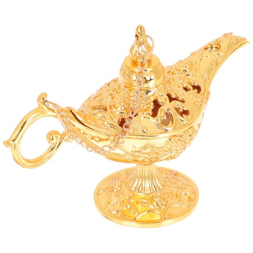 DECOMELODY Vintage Magische Lampe Retro Deko Ornament Rostfrei Oxidationsbeständig für Themenpartys und Geschenkidee DECOMELODY Vintage Magische Lampe Retro Deko Ornament Rostfrei Oxidationsbeständig für Themenpartys und Geschenkidee von DECOMELODY