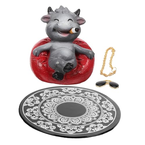 DECOMELODY Witzige Resin Kuh Figur Auto Armaturenbrett Dekoration Schwarz Niedliche Tisch und Wohnbereich Ornament Kreative Geschenkidee für Freunde und Familie Vielseitig Einsetzbar als DECOMELODY Witzige Resin Kuh Figur Auto Armaturenbrett Dekoration Schwarz Niedliche Tisch und Wohnbereich Ornament Kreative Geschenkidee für Freunde und Familie Vielseitig Einsetzbar als von DECOMELODY