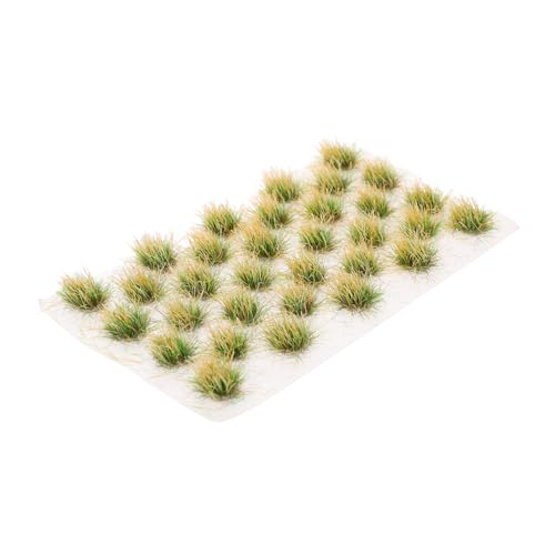 DECORNIJIA 1 Satz Modell Sandtisch Rasen kleine Grasbüschel Miniaturen Gras künstliches Gras zum Basteln Bastelgras Miniaturgras Simulationsgras-Miniatur Grasbüschel Miniatur Plastik von DECORNIJIA