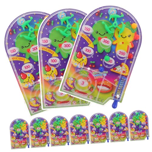 DECORNIJIA 10 Stück Teiliges Mini Handpinball Spiel für Kreatives Desktop Hand Augen Koordination Fingerkraft und Kognitiven Fähigkeiten als Geburtstagsgeschenk DECORNIJIA 10 Stück Teiliges Mini Handpinball Spiel für Kreatives Desktop Hand Augen Koordination Fingerkraft und Kognitiven Fähigkeiten als Geburtstagsgeschenk von DECORNIJIA