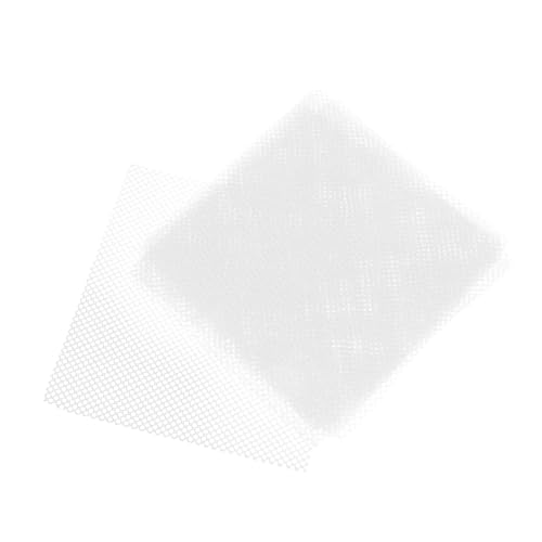 DECORNIJIA 10 Stück Teiliges Weißes Augennetz Mesh für Masken Bedruckbar DIY Bastelnetz für Fursuit Cosplay Requisiten Furry Kostüme mit Klarer Sicht und Guter Belüftung von DECORNIJIA