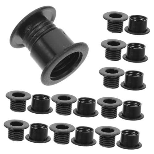 DECORNIJIA 12 Paare Tischfußball Lager aus PVC Langlebige und Geruchslose Fußballmaschinenbuchsen Passend für Standard Foosball Stangen Leicht und Platzsparend für Tischkicker Ersatzteile von DECORNIJIA