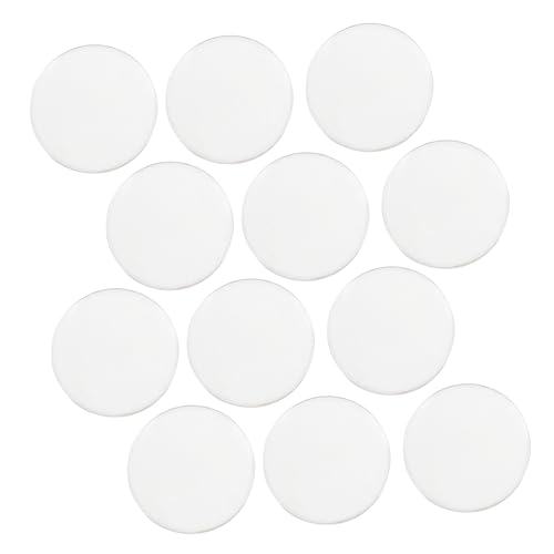 DECORNIJIA 12Stücke Transparente Konvexe Linsen Vergrößerungslinsen für Physikunterricht Experimentierlinsen aus Hochwertigem Material für Bildungszwecke Wissenschaftliche von DECORNIJIA