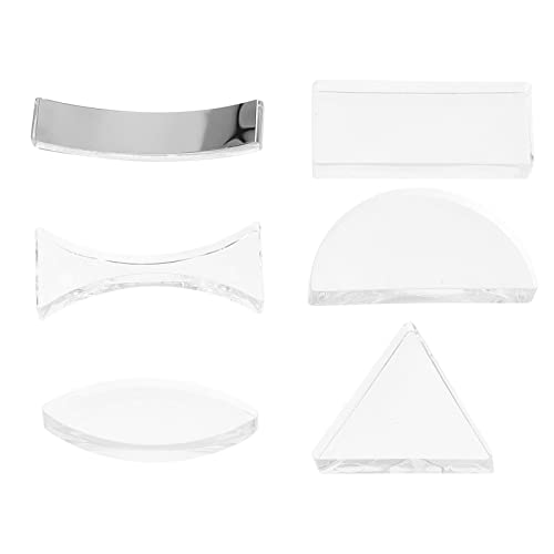 DECORNIJIA 1Satz Optisches Linsen Teilig für Physikexperimente Hochwertige Transparente Linsen für Lichtbrechung Schulunterricht für Klassenzimmer Langlebig DECORNIJIA 1Satz Optisches Linsen Teilig für Physikexperimente Hochwertige Transparente Linsen für Lichtbrechung Schulunterricht für Klassenzimmer Langlebig von DECORNIJIA