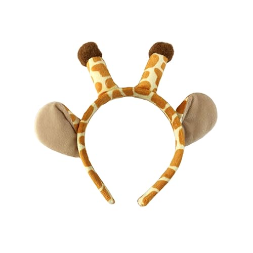 DECORNIJIA 1Stück Giraffe Haarreif für Damen Lustiges Tier Kopfschmuck für Partys und Auftritte Leichtes und Bequemes Stirnband mit Giraffen Design für Karneval DECORNIJIA 1Stück Giraffe Haarreif für Damen Lustiges Tier Kopfschmuck für Partys und Auftritte Leichtes und Bequemes Stirnband mit Giraffen Design für Karneval von DECORNIJIA