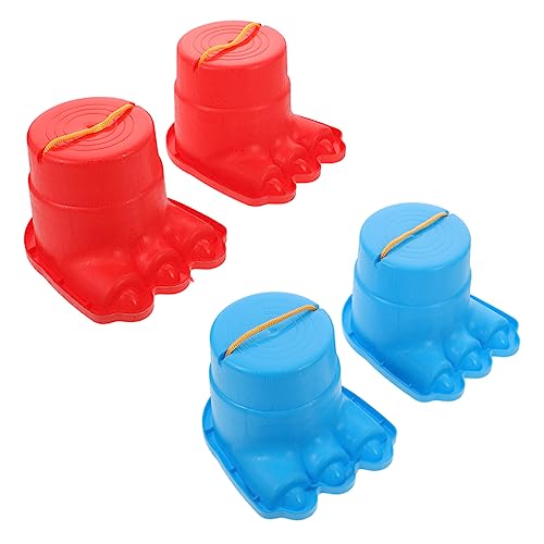 DECORNIJIA 2 Paare Stelzen mit Rutsch Balance und Koordinationstraining für Outdoor Langlebige Agility Trainingshilfen Hüpfspiel für Jungen und Mädchen Zufällige Farbe Zufällige Farbe DECORNIJIA 2 Paare Stelzen mit Rutsch Balance und Koordinationstraining für Outdoor Langlebige Agility Trainingshilfen Hüpfspiel für Jungen und Mädchen Zufällige Farbe Zufällige Farbe von DECORNIJIA