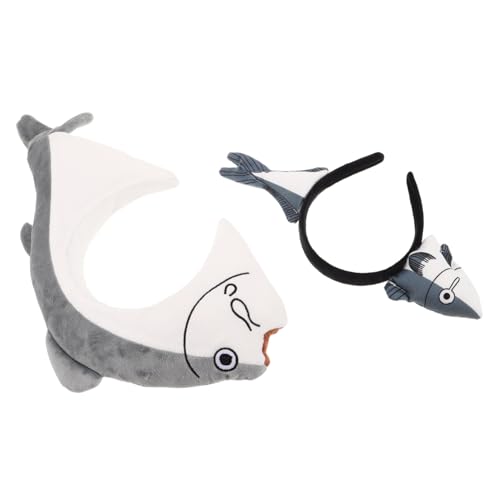 DECORNIJIA 2 STÜCK Lustiger Fisch Haarreifen für Halloween und Partys Niedlicher Haarschmuck mit Gesalzenem Fischdesign Wiederverwendbar und Waschbar für Cosplay und Spa Events DECORNIJIA 2 STÜCK Lustiger Fisch Haarreifen für Halloween und Partys Niedlicher Haarschmuck mit Gesalzenem Fischdesign Wiederverwendbar und Waschbar für Cosplay und Spa Events von DECORNIJIA