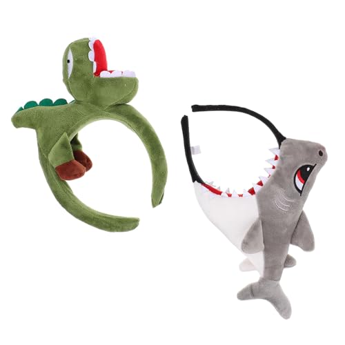 DECORNIJIA 2 Stück Cartoon Stirnbänder für Kinder Elastisches Haarschmuck Zubehör Lustige Cosplay Kopfbedeckungen für Partys und Feiertage für Halloween und Familienfeiern DECORNIJIA 2 Stück Cartoon Stirnbänder für Kinder Elastisches Haarschmuck Zubehör Lustige Cosplay Kopfbedeckungen für Partys und Feiertage für Halloween und Familienfeiern von DECORNIJIA