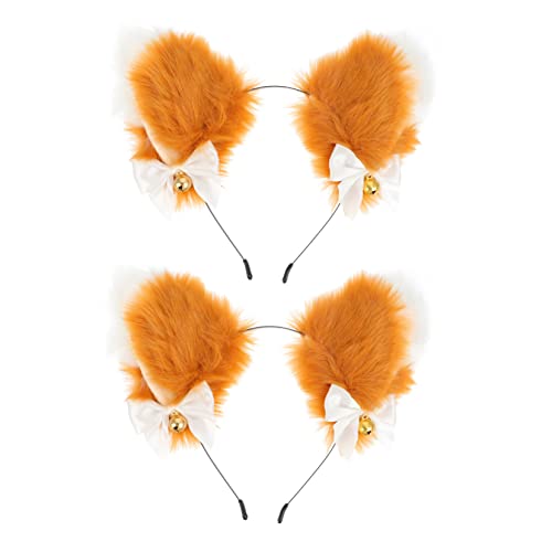 DECORNIJIA 2 Stück Katzenohren Haarreif aus Plüsch Perfektes Kostümzubehör für Halloween Cosplay und Partys Lustiges Accessoire für Erwachsene DECORNIJIA 2 Stück Katzenohren Haarreif aus Plüsch Perfektes Kostümzubehör für Halloween Cosplay und Partys Lustiges Accessoire für Erwachsene von DECORNIJIA