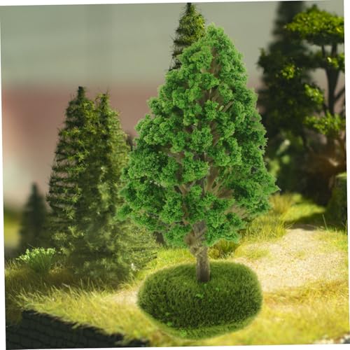 DECORNIJIA 2 Stück Miniatur Diorama Bäume Künstliche Miniatur Bäume Modell Sandtisch Landschaftsdeko DIY Mikrolandschaft Modellbau Pflanzen von DECORNIJIA